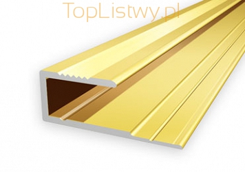 Listwa panelowa ASPRO 16x8 złoto dł:1,35m