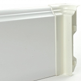 Narożnik wewnętrzny listwy polistyrenowej białej H:98mm