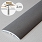 Dylatacyjna listwa progowa MYCK 42mm PVC srebro dł:1m