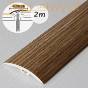 Dylatacyjna listwa progowa MYCK 42mm PVC wiąz 5E dł:2m