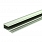 Aluminiowa Listwa panelowa BORCK 16x8 srebro dł:0,9m