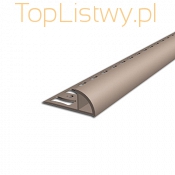 Listwa zewnętrzna ASPRO 8mm PVC karmel L3 dł:2,5m