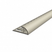 Listwa zewnętrzna ASPRO 10mm PVC kość słoniowa L1 dł:2,5m