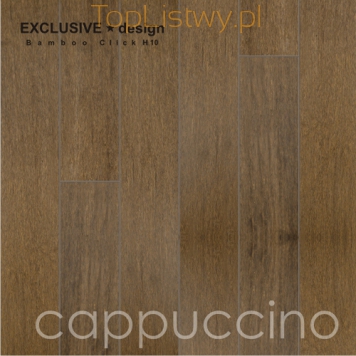Podłoga bambusowa EXCLUSIVE*DESIGN Bamboo Click H10 cappuccino