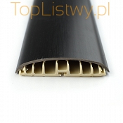 Listwa Maskująca Kable VOLTA 74mm PVC czarna W6 dł:2m
