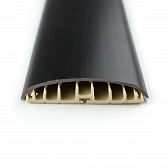Listwa Maskująca Kable VOLTA 74mm PVC czarna W6 dł:2m
