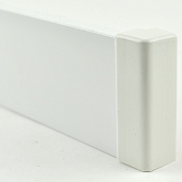 Narożnik zewnętrzny listwy polistyrenowej białej H:70mm