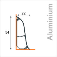 Listwa Aluminiowa 5,4cm