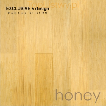 Podłoga bambusowa EXCLUSIVE*DESIGN Bamboo Click H10 honey