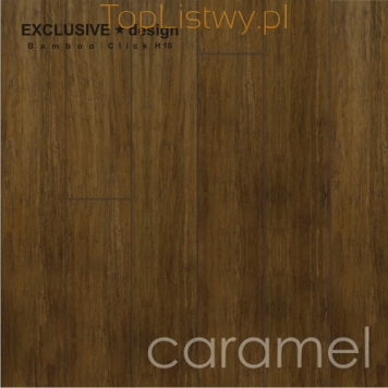 Podłoga bambusowa EXCLUSIVE*DESIGN Bamboo Click H10 caramel